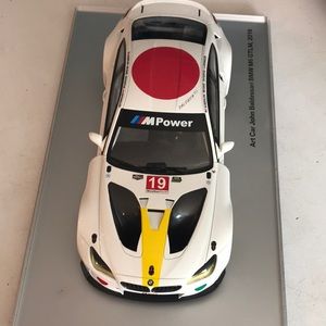 BMW M6 GTLM John Baldessari Art Model Car 1:18